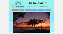 Desktop Screenshot of djdanmaui.com